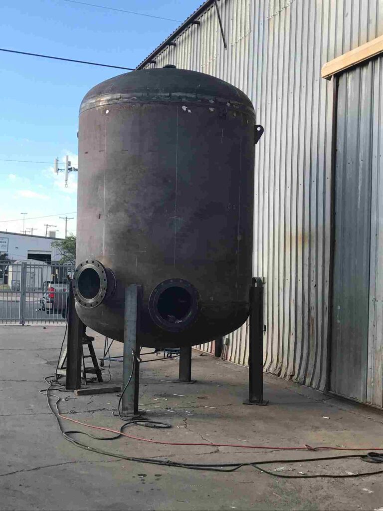 example of Wyler custom steel fabrication